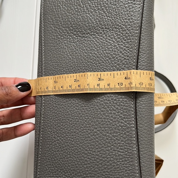 Pebbled Leather Coach Bag and Wallet Set - Picture 11 of 16